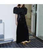【アンドレスド/ANDRESD】の結婚式・二次会対応 ベロアキャミドレス ブラック|ID: prp329100004974001 ipo3291000000037292250