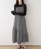 【ラジュール/Lajour】のマーメイド キャミソールワンピース 大人の最旬トレンドファッション＆コーディネート founy(ファウニー) ファッション Fashion レディースファッション Fashion for Women ワンピース Dresses 2026年 2026 2026春夏・S/S Spring/Summer 2026 SS26 キャミソール Camisole, Spaghetti Strap Top コンパクト Compact, Small Size ショート Short, Short Length バランス Balance, Style Balance マーメイド Mermaid, Fishtail Silhouette リボン Ribbon, Bow thumbnail ライトグレー|ID: prp329100004974007 ipo3291000000037292268