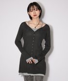 【ページボーイ/PAGEBOY】のレイヤードライクチュニックワンピース 大人の最旬トレンドファッション＆コーディネート founy(ファウニー) ファッション Fashion レディースファッション Fashion for Women ワンピース Dresses チュニック Tunic Tops & Dresses トレンド Trend, Trending Now ドッキング Docking, Mixed Material thumbnail ブラック09|ID: prp329100004974019 ipo3291000000037292312
