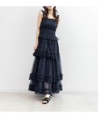 【ランダ/RANDA】のチュールフリルキャミワンピース NAVY|ID: prp329100004974026 ipo3291000000037391959