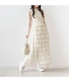 【ランダ/RANDA】のティアードフリルドッキングワンピース IVORY|ID: prp329100004974027 ipo3291000000037391963