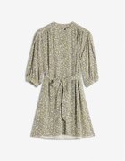 【メゾンキツネ アーカイブス/MAISON KITSUNE ARCHIVES】のMAISON KITSUNE/【公式】Maison Kitsune TUNIC GATHERED DRESS MIMOSA PRINT|ID: prp329100004974028 ipo3291000000037292345