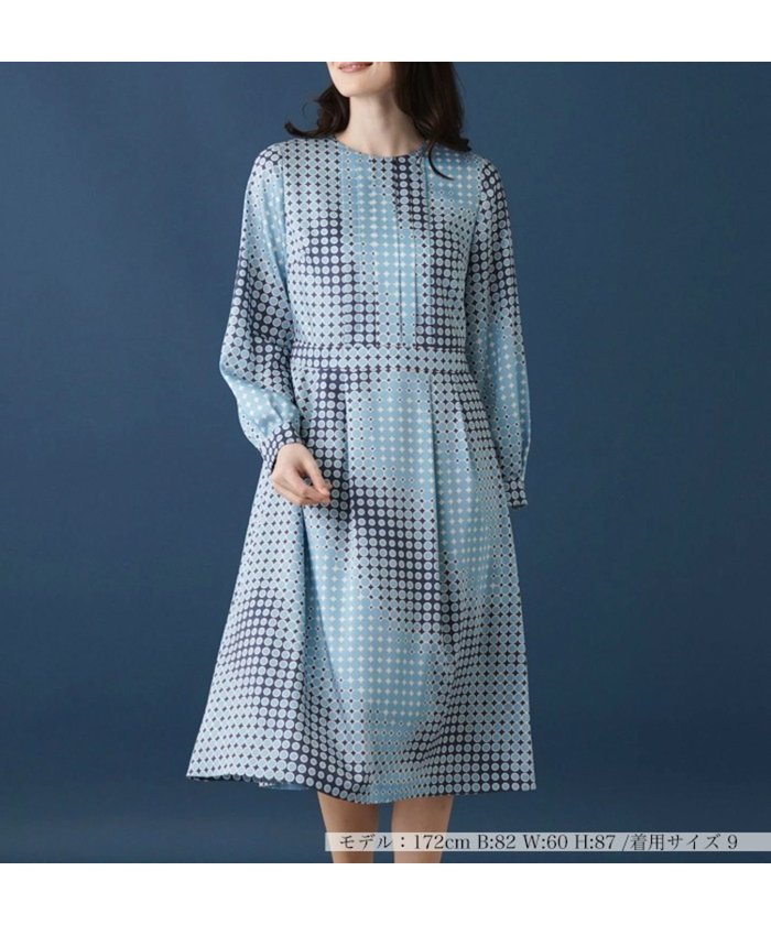 【レリアン/LEILIAN】のワンピース インテリア・キッズ・メンズ・レディースファッション・服の通販 founy(ファウニー) https://founy.com/ ファッション Fashion レディースファッション Fashion for Women ワンピース Dresses アンダー Underwear Essentials サークル Circle, Round Design プリント Print, Printed Pattern ポケット Pocket, Pocket Detail モチーフ Motif, Design Theme 夏 Summer |ID: prp329100004974030 ipo3291000000037292348