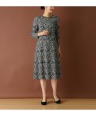 【レリアン/LEILIAN】の洗えるストレッチワンピース ネイビー系|ID: prp329100004974035 ipo3291000000037292361