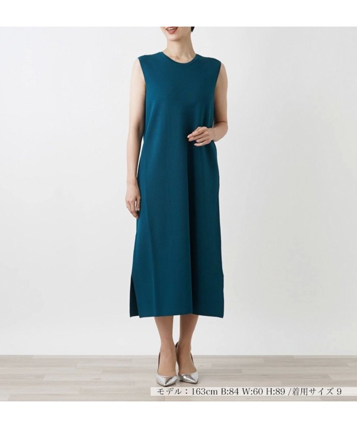 【レリアン/LEILIAN】の【店舗人気】ノースリーブロングワンピース インテリア・キッズ・メンズ・レディースファッション・服の通販 founy(ファウニー) https://founy.com/ ファッション Fashion レディースファッション Fashion for Women ワンピース Dresses おすすめ Recommended / Our Picks カッティング Cutting Detail カーディガン Cardigan, Knitwear ジャケット Jacket, Outerwear スリット Slit, Slit Detail ポケット Pocket, Pocket Detail 人気 Popular, Best Seller |ID: prp329100004974037 ipo3291000000037292366