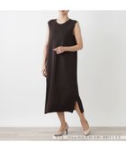 【レリアン/LEILIAN】の【店舗人気】ノースリーブロングワンピース ダークブラウン|ID: prp329100004974037 ipo3291000000037292368