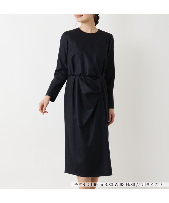 【レリアン/LEILIAN】のワンピース インテリア・キッズ・メンズ・レディースファッション・服の通販 founy(ファウニー) https://founy.com/ ファッション Fashion レディースファッション Fashion for Women ワンピース Dresses エレガント 上品 Elegant スリット Slit, Slit Detail フォルム Silhouette, Form ポケット Pocket, Pocket Detail モダン Modern, Contemporary 冬 Winter / This Winter |ID: prp329100004974038 ipo3291000000037292370
