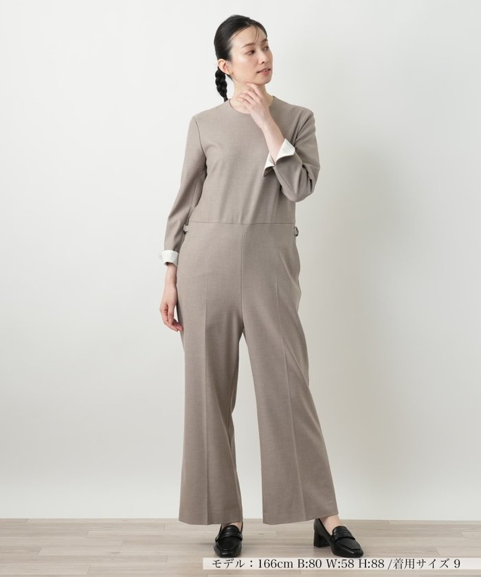 【レリアン/LEILIAN】のオールインワン インテリア・キッズ・メンズ・レディースファッション・服の通販 founy(ファウニー) https://founy.com/ ファッション Fashion レディースファッション Fashion for Women ワンピース Dresses オールインワン・ワンピース Dresses and Jumpsuits アクセサリー Fashion Accessories ジャケット Jacket, Outerwear スカーフ Scarf, Neckwear ワンポイント One Point, Statement Accent エレガント 上品 Elegant |ID: prp329100004974040 ipo3291000000037292376
