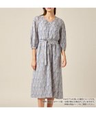 【レリアン/LEILIAN】のプリントフレアワンピース キャメル|ID: prp329100004974054 ipo3291000000037292420