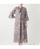 【レリアン/LEILIAN】のペイズリー柄フレアワンピース ベージュ|ID: prp329100004974055 ipo3291000000037292422