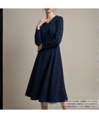 【レリアン/LEILIAN】のVネックフレアワンピース 大人の最旬トレンドファッション＆コーディネート founy(ファウニー) ファッション Fashion レディースファッション Fashion for Women ワンピース Dresses シンプル Simple, Minimal ストレッチ Stretch, Stretchy Fabric デコルテ Décolleté, Neckline フレア Flare, Flared ポケット Pocket, Pocket Detail ワーク Workwear, Utility Style 冬 Winter / This Winter thumbnail ネイビー系|ID: prp329100004974063 ipo3291000000037292445