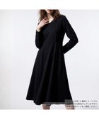 【レリアン/LEILIAN】のVネックフレアワンピース 大人の最旬トレンドファッション＆コーディネート founy(ファウニー) ファッション Fashion レディースファッション Fashion for Women ワンピース Dresses シンプル Simple, Minimal ストレッチ Stretch, Stretchy Fabric デコルテ Décolleté, Neckline フレア Flare, Flared ポケット Pocket, Pocket Detail ワーク Workwear, Utility Style 冬 Winter / This Winter thumbnail ブラック|ID: prp329100004974063 ipo3291000000037292446