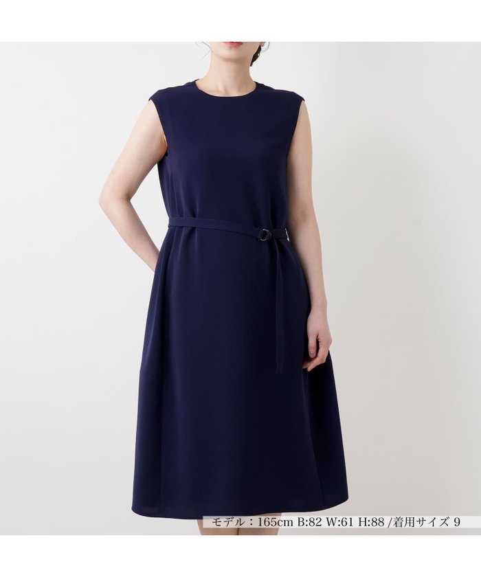 【レリアン/LEILIAN】のノースリーブワンピース インテリア・キッズ・メンズ・レディースファッション・服の通販 founy(ファウニー) https://founy.com/ ファッション Fashion レディースファッション Fashion for Women ワンピース Dresses ウォッシャブル Machine Washable オケージョン Occasion Wear スマート Smart, Elegant ノースリーブ Sleeveless, No-Sleeve ポケット Pocket, Pocket Detail 夏 Summer |ID: prp329100004974065 ipo3291000000037292449