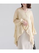 【テチチ/Te chichi】のイレギュラーヘムチュニックブラウス ベージュ|ID: prp329100004974074 ipo3291000000037292480
