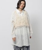 【ニコアンド/niko and】の刺繍チュニックシャツワンピース オフホワイト|ID: prp329100004974079 ipo3291000000037292494