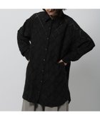 【ニコアンド/niko and】の刺繍チュニックシャツワンピース ブラック|ID: prp329100004974079 ipo3291000000037292495