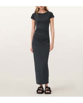 【オールセインツ/ALLSAINTS】のKATARINA SS DRESS 大人の最旬トレンドファッション＆コーディネート founy(ファウニー) ファッション Fashion レディースファッション Fashion for Women ワンピース Dresses フォーマル・パーティードレス・結婚式用ドレス Elegant & Casual Dresses ショート Short, Short Length スリーブ Sleeve, Long Sleeve / Short Sleeve ドレス Dress, One-Piece ベーシック Basic, Essential |ID:prp329100004974098
