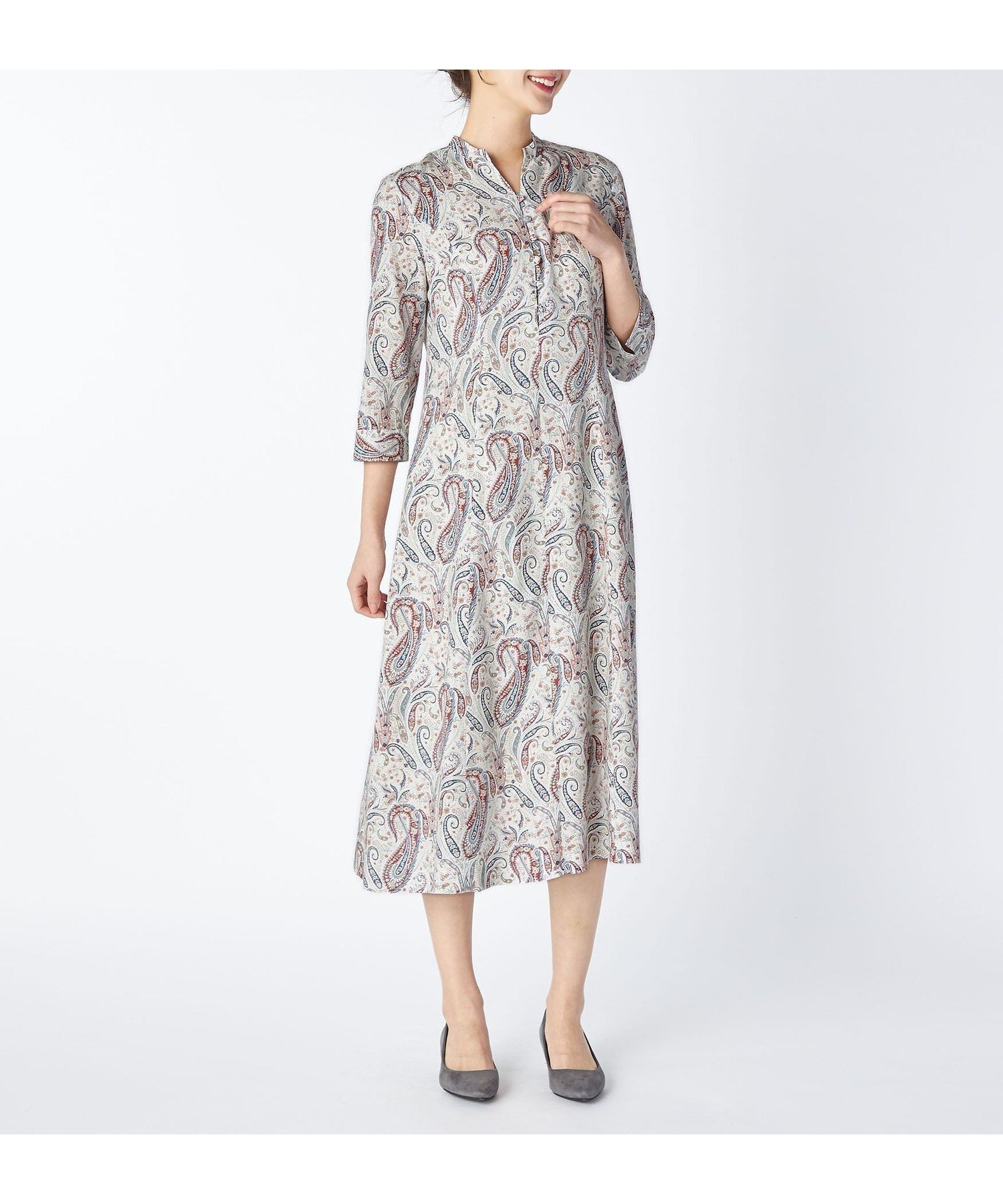【キース/KEITH】のイングリッシュチンツワンピース 大人の最旬トレンドファッション＆コーディネート founy(ファウニー) 　ファッション　Fashion　レディースファッション　Fashion for Women　ワンピース　Dresses　ペイズリー　Paisley, Ethnic Pattern　リゾート　Resort, Vacation Style　ロング　Long, Long-Length　 other-1|ID: prp329100004974100 ipo3291000000037292575