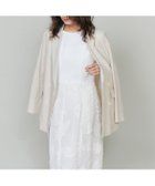 【イネド/INED】の異素材ワンピース 大人の最旬トレンドファッション＆コーディネート founy(ファウニー) ファッション Fashion レディースファッション Fashion for Women ワンピース Dresses アシンメトリー Asymmetrical Style インド Indian Textile スマート Smart, Elegant フラワー Flower, Floral 別注 Limited Edition, Custom Order メッシュ Mesh, Net Fabric thumbnail アイボリー|ID: prp329100004974102 ipo3291000000037292582