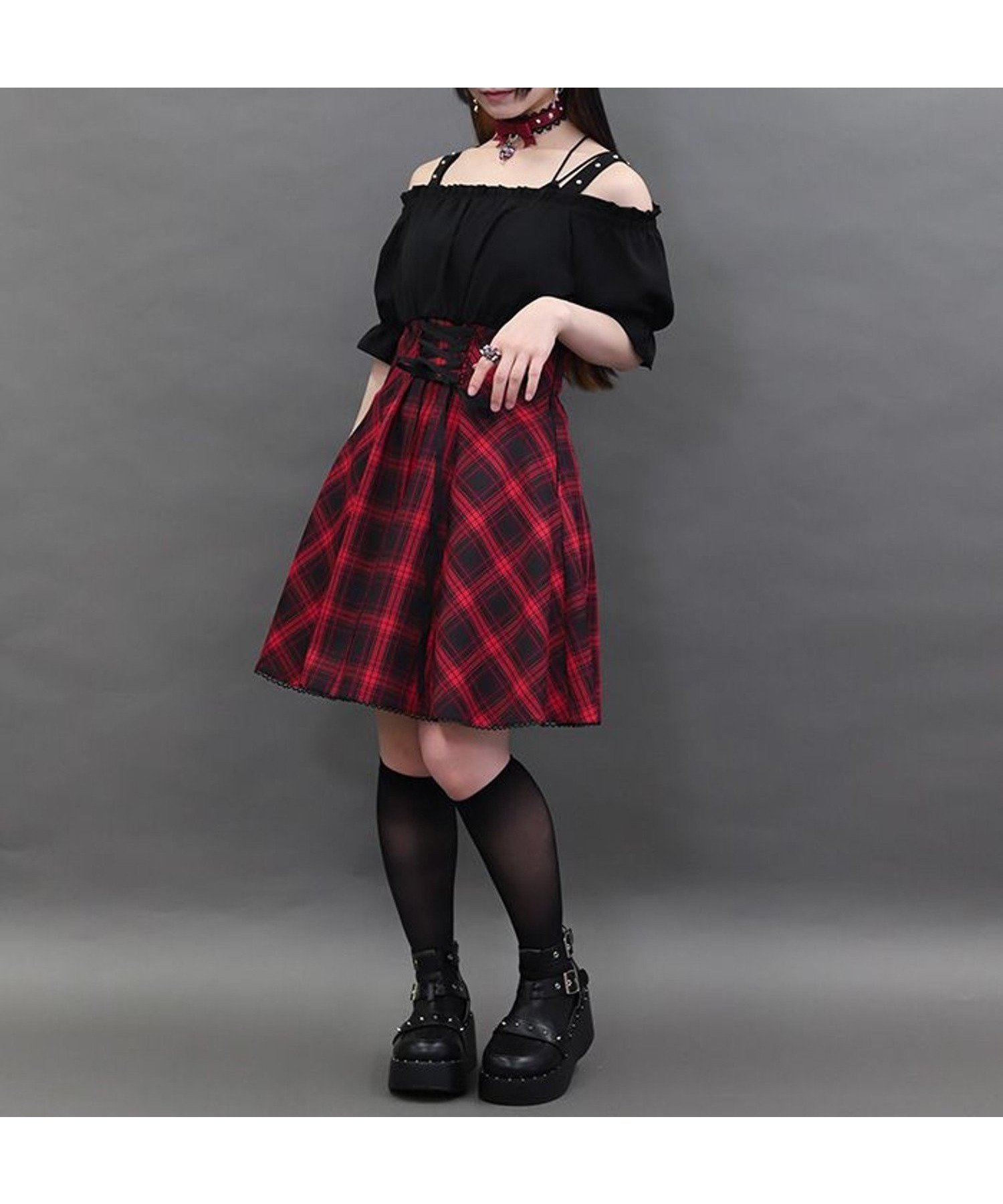 【アクシーズファム/axes femme】のオフショルドッキングワンピース 大人の最旬トレンドファッション＆コーディネート founy(ファウニー) 　ファッション　Fashion　レディースファッション　Fashion for Women　ワンピース　Dresses　おすすめ　Recommended / Our Picks　スタッズ　Studs, Metal Accents　レース　Lace, Lace Fabric　 other-1|ID: prp329100004974103 ipo3291000000037292583