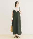 【アイテムズアーバンリサーチ/ITEMS URBAN RESEARCH】の『洗濯可』ワッシャーナイロンキャミワンピースセット(楽着シリーズ) ブラック系その他|ID: prp329100004974119 ipo3291000000037292647