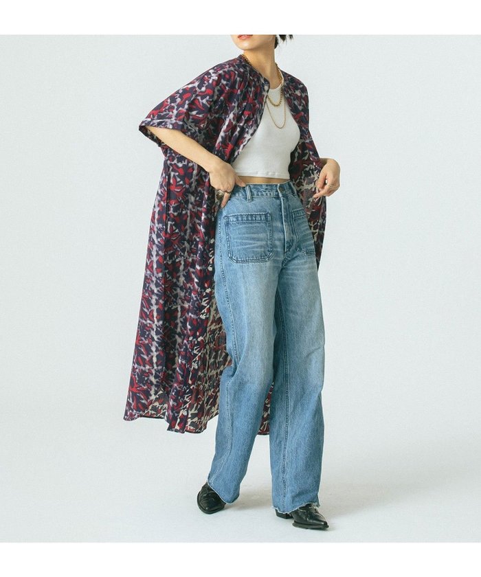 【ローズバッド/ROSE BUD】のINDIGO FLOWER SHIRTS OP インテリア・キッズ・メンズ・レディースファッション・服の通販 founy(ファウニー) https://founy.com/ ファッション Fashion レディースファッション Fashion for Women トップス・カットソー Cut & Sew Tops シャツ・ブラウス・オフィスカジュアル Elegant Blouses & Button-Ups アクセサリー Fashion Accessories インド Indian Textile ヴィンテージ Vintage Style キャップ Cap, Baseball Cap グラフィック Graphic, Graphic Design サンダル Sandals, Summer Shoes ジーンズ Jeans, Denim Pants スニーカー Sneakers, Trainers デニム Denim, Jeans Material トレンド Trend, Trending Now 時計 Watch, Wristwatch ネップ Nepp, Slub Yarn プリント Print, Printed Pattern ミリタリー Military, Army Style ルーズ Loose, Oversized ワイド Wide, Wide Fit 夏 Summer |ID: prp329100004974123 ipo3291000000037292658
