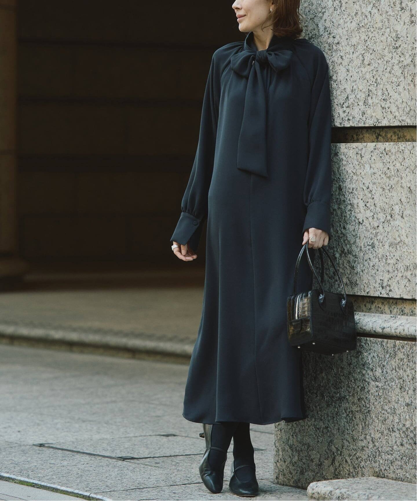 【ヴェルメイユ パー イエナ/VERMEIL par iena】の《追加2》NEW 2WAY ボウタイワンピース インテリア・キッズ・メンズ・レディースファッション・服の通販 founy(ファウニー) 　ファッション　Fashion　レディースファッション　Fashion for Women　ワンピース　Dresses　2026年　2026　2026春夏・S/S　Spring/Summer 2026 SS26　エレガント 上品　Elegant　フレア　Flare, Flared　人気　Popular, Best Seller　ネイビー|ID: prp329100004974126 ipo3291000000037292667