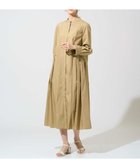 【クリスチャン オジャール/CHRISTIAN AUJARD】のバンドカラーシャツワンピース ベージュ|ID: prp329100004974130 ipo3291000000037292678