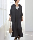 【ジャーナルスタンダード レリューム/JOURNAL STANDARD relume】のキュプラロングキャミワンピース 大人の最旬トレンドファッション＆コーディネート founy(ファウニー) ファッション Fashion レディースファッション Fashion for Women ワンピース Dresses キャミソールワンピース Camisole Dresses 2026年 2026 2026春夏・S/S Spring/Summer 2026 SS26 おすすめ Recommended / Our Picks なめらか Smooth, Silky Texture キュプラ Cupro, Eco Fabric シンプル Simple, Minimal スウェット / スエット Sweatshirt, Sweatwear セットアップ Set-Up, Coordinated Outfit ロング Long, Long-Length thumbnail ブラック A|ID: prp329100004974136 ipo3291000000037292693