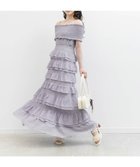 【ランダ/RANDA】のオフショルフリルキャミワンピース 大人の最旬トレンドファッション＆コーディネート founy(ファウニー) ファッション Fashion レディースファッション Fashion for Women ワンピース Dresses キャミソールワンピース Camisole Dresses おすすめ Recommended / Our Picks アクセサリー Fashion Accessories シャーリング Shirring, Ruched バランス Balance, Style Balance フェミニン Feminine, Girly フリル Frill, Ruffle リゾート Resort, Vacation Style 夏 Summer thumbnail PURPLE|ID: prp329100004974137 ipo3291000000037292698