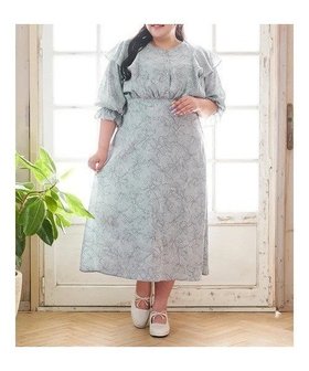 【ジェイ アンド シュプール/Re J&SUPURE】の【Kannaコラボ】花柄ワンピース 大人の最旬トレンドファッション＆コーディネート founy(ファウニー) ファッション Fashion レディースファッション Fashion for Women ワンピース Dresses アクセサリー Fashion Accessories イヤリング Earrings 春 Spring コラボ Collaboration, Collab ジャケット Jacket, Outerwear パール Pearl, Pearl Accent フォーマル Formal, Dressy フリル Frill, Ruffle ブレスレット Bracelet, Wristband プリント Print, Printed Pattern ポケット Pocket, Pocket Detail 無地 Plain, Solid Color ロング Long, Long-Length 楽ちん Easy Fit, Comfortable |ID:prp329100004974146