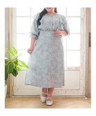 【ジェイ アンド シュプール/Re J&SUPURE】の【Kannaコラボ】花柄ワンピース 青|ID: prp329100004974146 ipo3291000000037292726