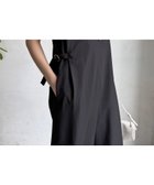 【ドゥドゥ/DouDou】の【WEB限定】Vネックコンビネゾン 大人の最旬トレンドファッション＆コーディネート founy(ファウニー) ファッション Fashion レディースファッション Fashion for Women トップス・カットソー Cut & Sew Tops Vネックトップス V-Neck Tops / V-Cut Neckline Shirts アクセサリー Fashion Accessories インナー Innerwear コンビネゾン Jumpsuit, All-in-One スマート Smart, Elegant 雑誌 Magazine, Fashion Magazine レース Lace, Lace Fabric S/S・春夏 SS, Spring/Summer, Warm Season 再入荷 Restock / Back in Stock 夏 Summer 2026年 2026 2026春夏・S/S Spring/Summer 2026 SS26 thumbnail ブラック|ID: prp329100004974147 ipo3291000000037292730