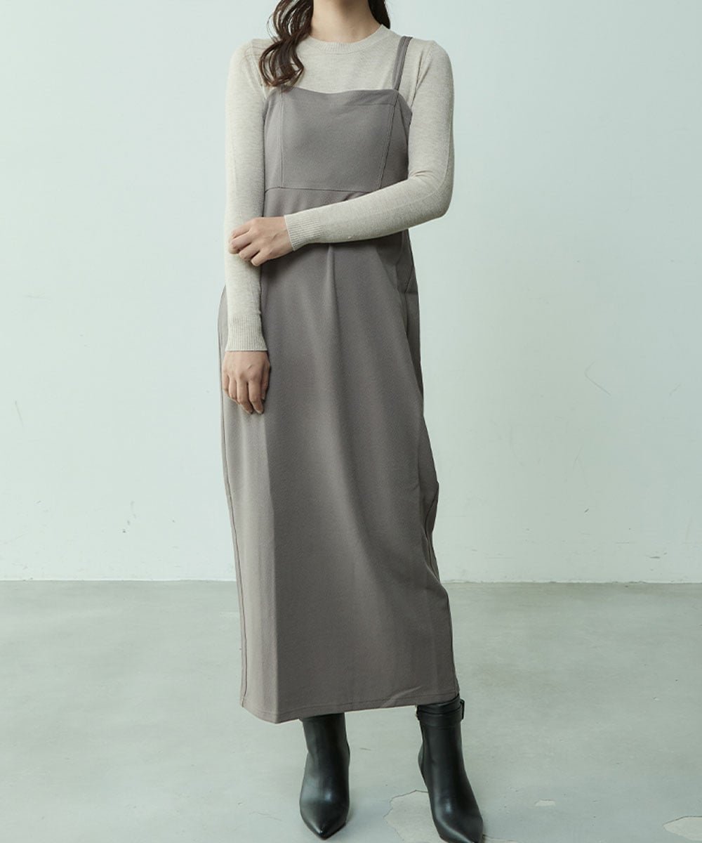 【その他のブランド/Other】のVIVID LADY/カップ付ノースリーブ ロングワンピース インテリア・キッズ・メンズ・レディースファッション・服の通販 founy(ファウニー) 　ファッション　Fashion　レディースファッション　Fashion for Women　ワンピース　Dresses　ノースリーブ　Sleeveless, No-Sleeve　フェミニン　Feminine, Girly　ロング　Long, Long-Length　モカ|ID: prp329100004974148 ipo3291000000037292733
