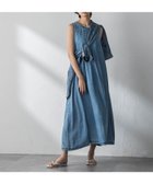 【メイソングレイ/MAYSON GREY】のゆれるデニムノースリーブワンピース 大人の最旬トレンドファッション＆コーディネート founy(ファウニー) ファッション Fashion レディースファッション Fashion for Women ワンピース Dresses 春 Spring カーディガン Cardigan, Knitwear シルク Silk, 100% Silk デニム Denim, Jeans Material パウダー Powder, Soft Tone パターン Pattern, Design Print フレア Flare, Flared ブルゾン Blouson, Bomber Jacket メタル Metal, Metal Parts S/S・春夏 SS, Spring/Summer, Warm Season おすすめ Recommended / Our Picks 夏 Summer 2026年 2026 2026春夏・S/S Spring/Summer 2026 SS26 thumbnail ブルー|ID: prp329100004974151 ipo3291000000037292741