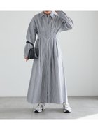 【テチチ/Te chichi】のサッカーウエストシェイプワンピース 大人の最旬トレンドファッション＆コーディネート founy(ファウニー) ファッション Fashion レディースファッション Fashion for Women ワンピース Dresses サッカー Seersucker, Summer Fabric シェイプ Shape, Slim Fit フェミニン Feminine, Girly フロント Front, Front Design エレガント 上品 Elegant thumbnail ネイビー|ID: prp329100004974153 ipo3291000000037292746