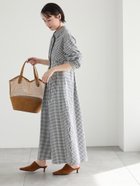 【テチチ/Te chichi】のサッカーウエストシェイプワンピース 大人の最旬トレンドファッション＆コーディネート founy(ファウニー) ファッション Fashion レディースファッション Fashion for Women ワンピース Dresses サッカー Seersucker, Summer Fabric シェイプ Shape, Slim Fit フェミニン Feminine, Girly フロント Front, Front Design エレガント 上品 Elegant thumbnail ギンガムチェック|ID: prp329100004974153 ipo3291000000037292747