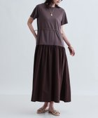 【その他のブランド/Other】のロング丈ジャージワンピース ブラウン|ID: prp329100004974169 ipo3291000000037292802