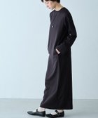 【その他のブランド/Other】のM long one piece 大人の最旬トレンドファッション＆コーディネート founy(ファウニー) ファッション Fashion レディースファッション Fashion for Women オケージョン Occasion Wear サテン Satin, Glossy Fabric シェイプ Shape, Slim Fit シューズ Shoes, Footwear シンプル Simple, Minimal スニーカー Sneakers, Trainers スマート Smart, Elegant スリット Slit, Slit Detail ドレープ Drape, Draping Fabric バレエ Ballet, Ballet Style リラックス Relax, Relaxed Fit ワッシャー Washer, Crinkled Finish エレガント 上品 Elegant thumbnail ブラック|ID: prp329100004974181 ipo3291000000037292838