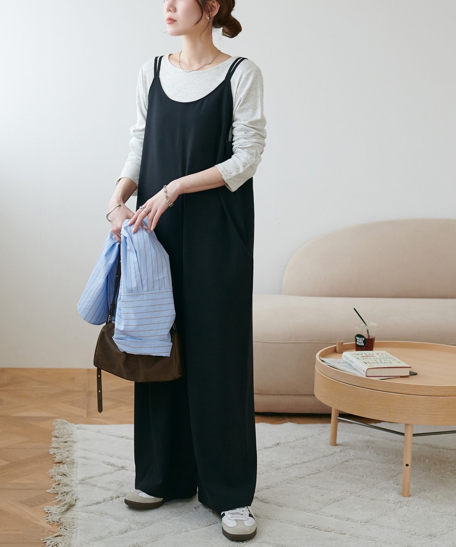 【ディスコート/Discoat】のとろみサロペット 大人の最旬トレンドファッション＆コーディネート founy(ファウニー) 　ファッション　Fashion　レディースファッション　Fashion for Women　ワンピース　Dresses　サロペット&オールインワン　Dungarees & Jumpsuit Styles　インナー　Innerwear　春　Spring　カーディガン　Cardigan, Knitwear　キャップ　Cap, Baseball Cap　コンパクト　Compact, Small Size　サロペット　Overalls, Salopette　ジャケット　Jacket, Outerwear　スニーカー　Sneakers, Trainers　とろみ　Fluid, Flowy Fabric　タンク　Tank Top, Sleeveless Top　タートルネック　Turtleneck, High Neck　ダウン　Down, Puffer　バランス　Balance, Style Balance　リラックス　Relax, Relaxed Fit　ロング　Long, Long-Length　ワイド　Wide, Wide Fit　ワンポイント　One Point, Statement Accent　A/W・秋冬　Autumn/Winter　S/S・春夏　SS, Spring/Summer, Warm Season　おすすめ　Recommended / Our Picks　夏　Summer　エレガント 上品　Elegant　 other-1|ID: prp329100004974183 ipo3291000000037292841