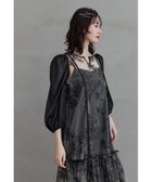 【ビーフラット/bflat】のデタッチャブルスリーブドレス パーティードレス オケージョンドレス 結婚式 二次会 大人の最旬トレンドファッション＆コーディネート founy(ファウニー) ファッション Fashion レディースファッション Fashion for Women ワンピース Dresses フォーマル・パーティードレス・結婚式用ドレス Elegant & Casual Dresses オーガンジー Organza Fabric カッティング Cutting Detail スパンコール Sequins, Sequin Embellishment ドレス Dress, One-Piece ネックレス Necklace, Pendant Necklace パイピング Piping, Trim Design フラワー Flower, Floral おすすめ Recommended / Our Picks 結婚式 Wedding 披露宴 Wedding Reception 二次会 After Party thumbnail ブラック|ID: prp329100004974192 ipo3291000000037292881