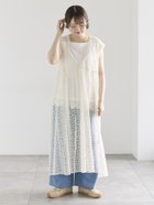 【サマンサモスモス/Samansa Mos2】のチュール刺繍前後2WAYノースリワンピース 大人の最旬トレンドファッション＆コーディネート founy(ファウニー) ファッション Fashion レディースファッション Fashion for Women ワンピース Dresses おすすめ Recommended / Our Picks チュール Tulip, Tulip Motif デニム Denim, Jeans Material thumbnail キナリ|ID: prp329100004974209 ipo3291000000037292950