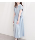 【ナチュラルクチュール/natural couture】のフロント釦スキッパーワンピース 大人の最旬トレンドファッション＆コーディネート founy(ファウニー) ファッション Fashion レディースファッション Fashion for Women ワンピース Dresses カーディガン Cardigan, Knitwear シャーリング Shirring, Ruched シューズ Shoes, Footwear ジャケット Jacket, Outerwear スキッパー Skipper, Open Collar デコルテ Décolleté, Neckline フラット Flat, Flat Shoes フロント Front, Front Design リラックス Relax, Relaxed Fit ロング Long, Long-Length 再入荷 Restock / Back in Stock エレガント 上品 Elegant 2026年 2026 2026春夏・S/S Spring/Summer 2026 SS26 thumbnail サックスブルー|ID: prp329100004974237 ipo3291000000037293059