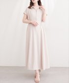 【ナチュラルクチュール/natural couture】のフロント釦スキッパーワンピース 大人の最旬トレンドファッション＆コーディネート founy(ファウニー) ファッション Fashion レディースファッション Fashion for Women ワンピース Dresses カーディガン Cardigan, Knitwear シャーリング Shirring, Ruched シューズ Shoes, Footwear ジャケット Jacket, Outerwear スキッパー Skipper, Open Collar デコルテ Décolleté, Neckline フラット Flat, Flat Shoes フロント Front, Front Design リラックス Relax, Relaxed Fit ロング Long, Long-Length 再入荷 Restock / Back in Stock エレガント 上品 Elegant 2026年 2026 2026春夏・S/S Spring/Summer 2026 SS26 thumbnail ベージュ|ID: prp329100004974237 ipo3291000000037293060