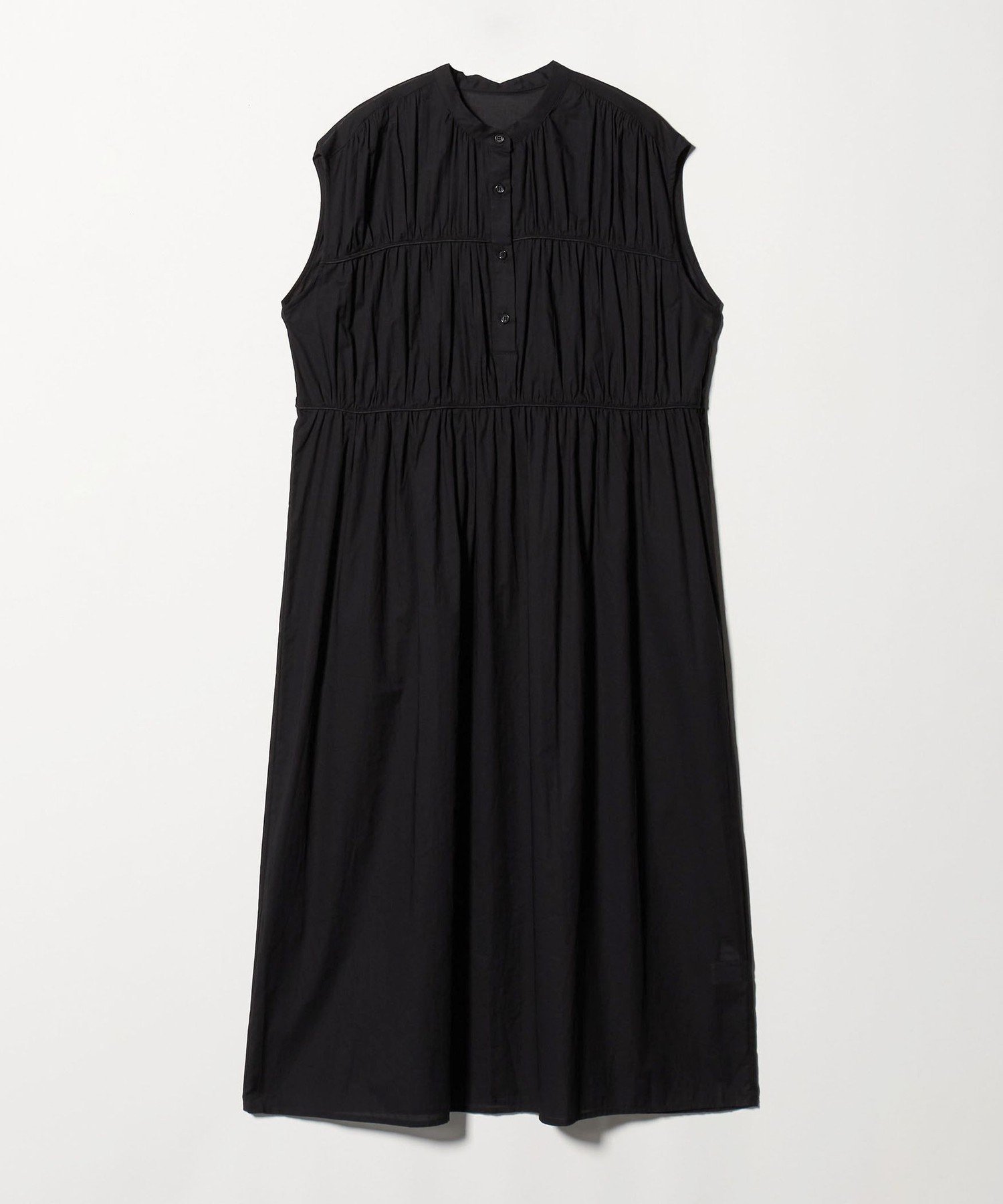 【ユナイテッドアローズ/UNITED ARROWS】のEMMEL REFINES EM パイピング ティアード ロングワンピース インテリア・キッズ・メンズ・レディースファッション・服の通販 founy(ファウニー) 　ファッション　Fashion　レディースファッション　Fashion for Women　ワンピース　Dresses　アンダー　Underwear Essentials　春　Spring　ギャザー　Gathered, Ruffled　切替　Switching, Contrast Panel　サンダル　Sandals, Summer Shoes　ティアード　Tiered, Tiered Style　ティアードワンピース　Tiered Dress, Flared Dress　トレンド　Trend, Trending Now　ノースリーブ　Sleeveless, No-Sleeve　パイピング　Piping, Trim Design　ビビッド　Vivid, Bright Tone　フィット　Fit, Slim Fit　フラット　Flat, Flat Shoes　ロング　Long, Long-Length　アウトレット　Outlet / Clearance　おすすめ　Recommended / Our Picks　夏　Summer　2025年　2025　2025春夏・S/S　Spring/Summer 2025 SS25　BLACK|ID: prp329100004974248 ipo3291000000037293090