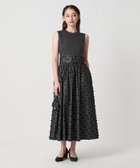【ユナイテッドアローズ/UNITED ARROWS】のリボン カットジャガード コンビ ワンピース -ウォッシャブル- 大人の最旬トレンドファッション＆コーディネート founy(ファウニー) ファッション Fashion レディースファッション Fashion for Women ワンピース Dresses ウォッシャブル Machine Washable カットジャガード Cut Jacquard ギャザー Gathered, Ruffled コンパクト Compact, Small Size コンビ Combo, Combination Style シャーリング Shirring, Ruched タフタ Taffeta, Structured Fabric ダブル Double, Double-Breasted ノースリーブ Sleeveless, No-Sleeve フィット Fit, Slim Fit フェイス Face, Facial Design フレア Flare, Flared ブルゾン Blouson, Bomber Jacket ベスト Vest, Waistcoat ペプラム Peplum, Flared Hem ラウンド Round, Round Neck リボン Ribbon, Bow アウトレット Outlet / Clearance おすすめ Recommended / Our Picks 夏 Summer thumbnail DK.GRAY|ID: prp329100004974252 ipo3291000000037293104