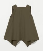 【ユナイテッドアローズ/UNITED ARROWS】のH タイプライターノースリーブ バックVネック ブラウス OLIVE|ID: prp329100004974253 ipo3291000000037357113