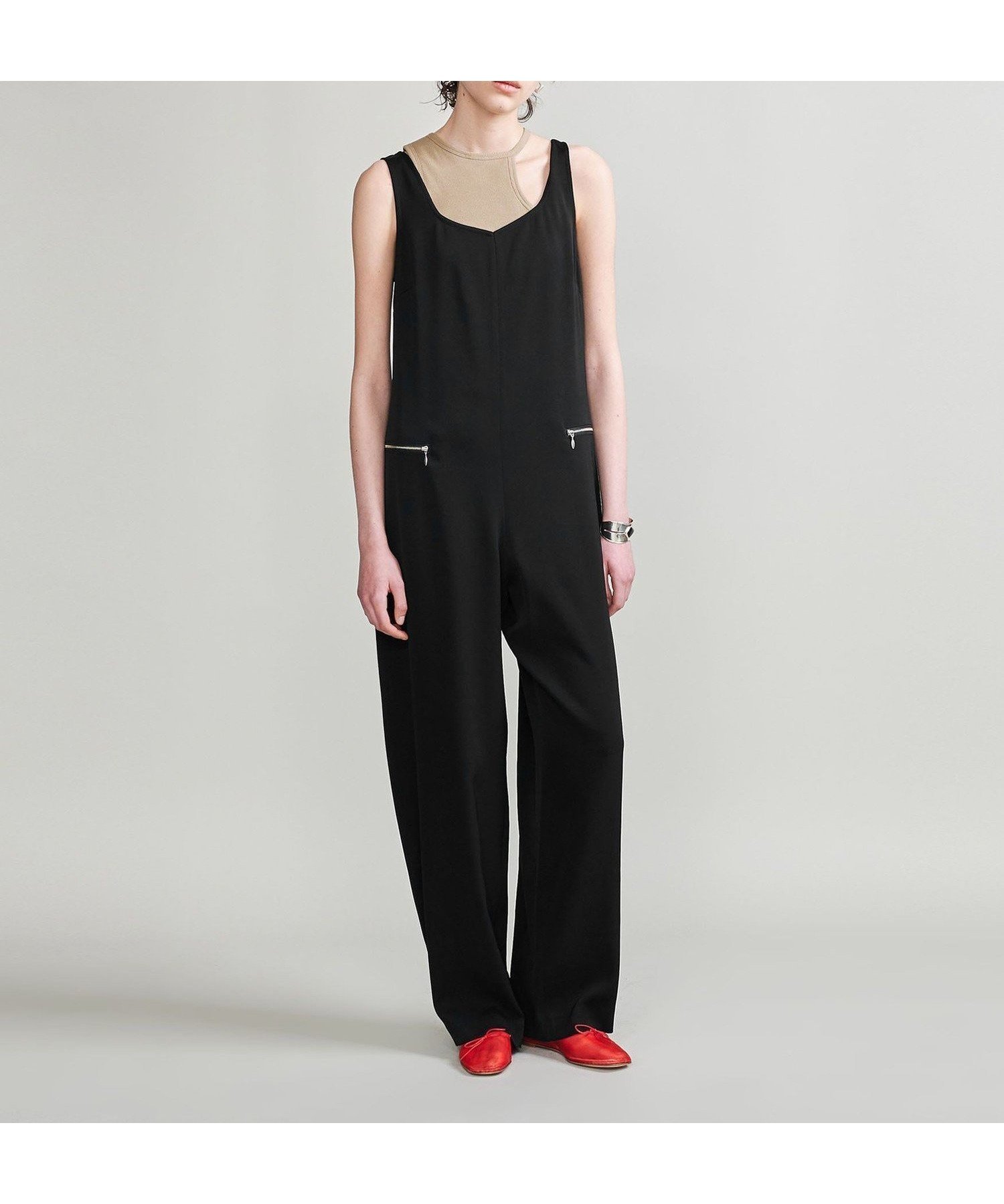 【ユナイテッドアローズ/UNITED ARROWS】のH ツイルオールインワン 大人の最旬トレンドファッション＆コーディネート founy(ファウニー) 　ファッション　Fashion　レディースファッション　Fashion for Women　ワンピース　Dresses　オールインワン・ワンピース　Dresses and Jumpsuits　コンパクト　Compact, Small Size　シンプル　Simple, Minimal　ツイル　Twist, Twisted Detail　ドレープ　Drape, Draping Fabric　バランス　Balance, Style Balance　フィット　Fit, Slim Fit　ボトム　Bottoms, Lower Wear　ポケット　Pocket, Pocket Detail　ロング　Long, Long-Length　アウトレット　Outlet / Clearance　おすすめ　Recommended / Our Picks　エレガント 上品　Elegant　 other-1|ID: prp329100004974255 ipo3291000000037293110
