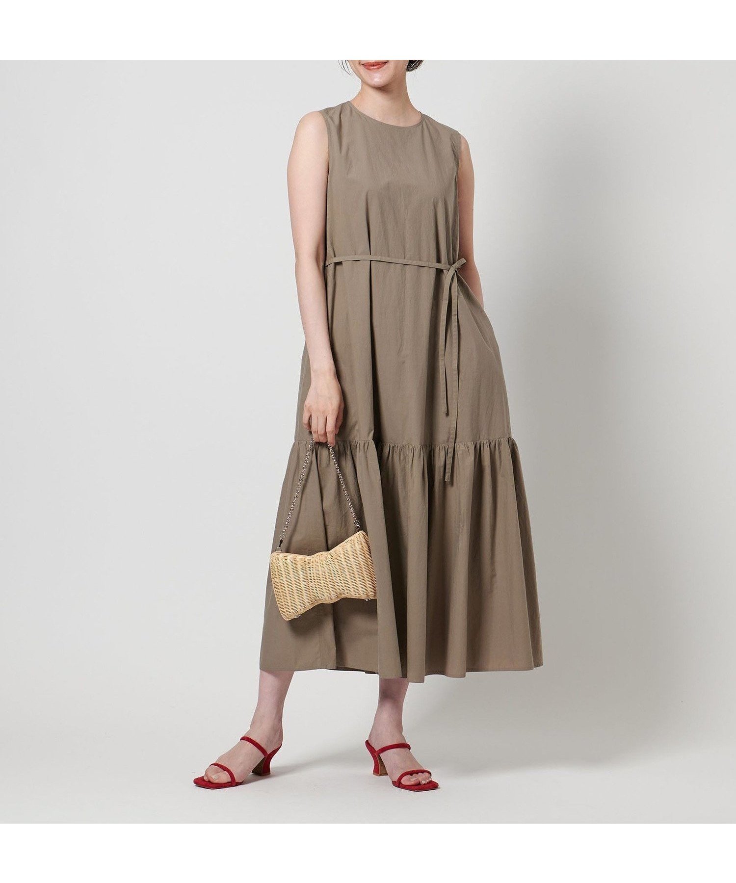 【ユナイテッドアローズ/UNITED ARROWS】のティアード マキシ ワンピース インテリア・キッズ・メンズ・レディースファッション・服の通販 founy(ファウニー) 　ファッション　Fashion　レディースファッション　Fashion for Women　ワンピース　Dresses　カーディガン　Cardigan, Knitwear　ギャザー　Gathered, Ruffled　コンパクト　Compact, Small Size　ティアード　Tiered, Tiered Style　ティアードワンピース　Tiered Dress, Flared Dress　マキシ　Maxi, Full Length　アウトレット　Outlet / Clearance　MOCA|ID: prp329100004974258 ipo3291000000037293121
