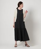 【ユナイテッドアローズ/UNITED ARROWS】のティアード マキシ ワンピース 大人の最旬トレンドファッション＆コーディネート founy(ファウニー) ファッション Fashion レディースファッション Fashion for Women ワンピース Dresses カーディガン Cardigan, Knitwear ギャザー Gathered, Ruffled コンパクト Compact, Small Size ティアード Tiered, Tiered Style ティアードワンピース Tiered Dress, Flared Dress マキシ Maxi, Full Length アウトレット Outlet / Clearance thumbnail BLACK|ID: prp329100004974258 ipo3291000000037293122